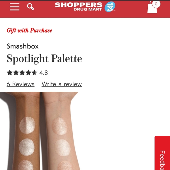 Smashbox Other - sold * Smashbox Spotlight Palette